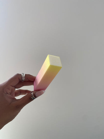Nail buff block