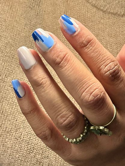 Blue abstract
